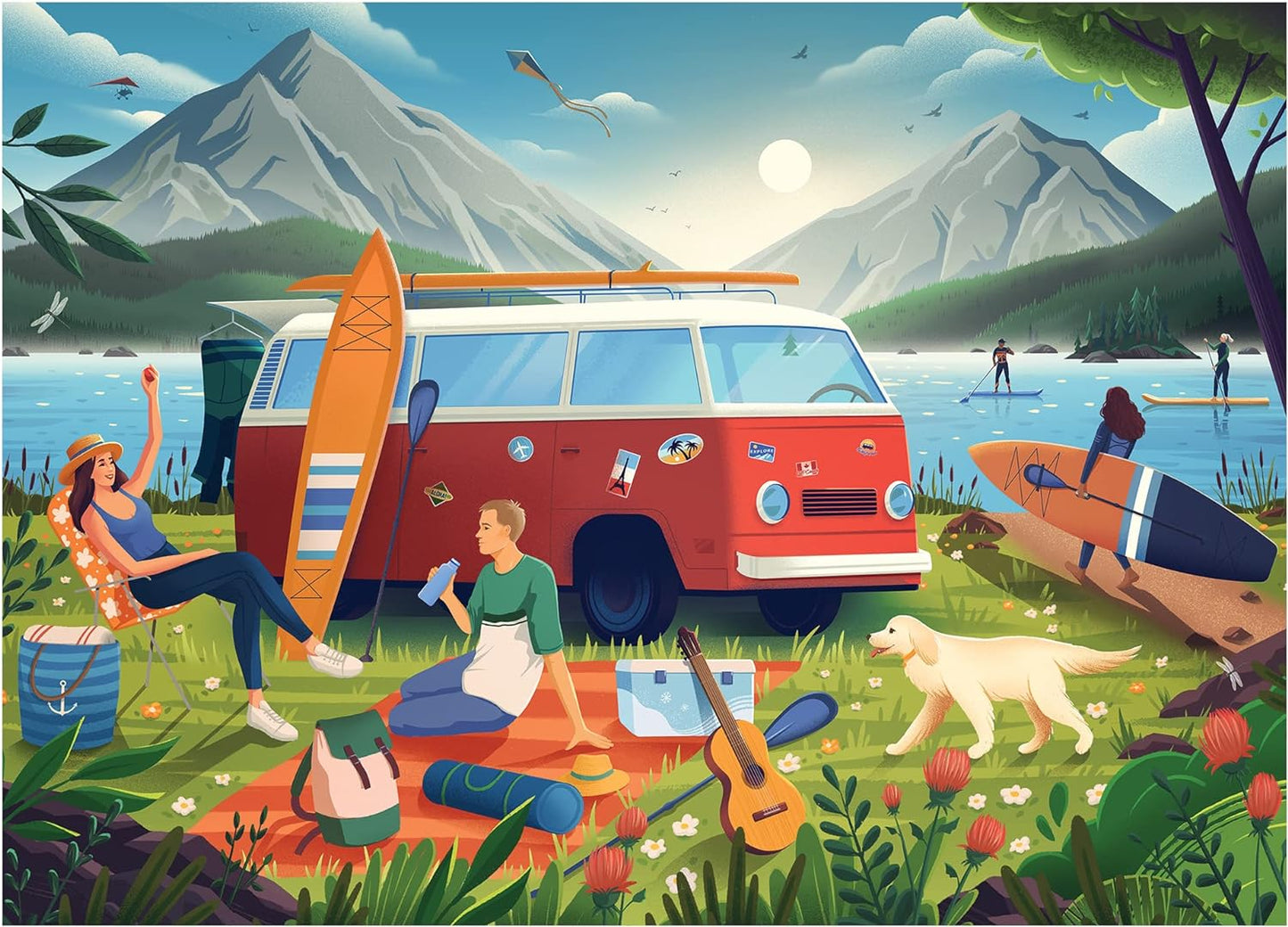 Falcon Contemporary - Van Life (1000 pieces)