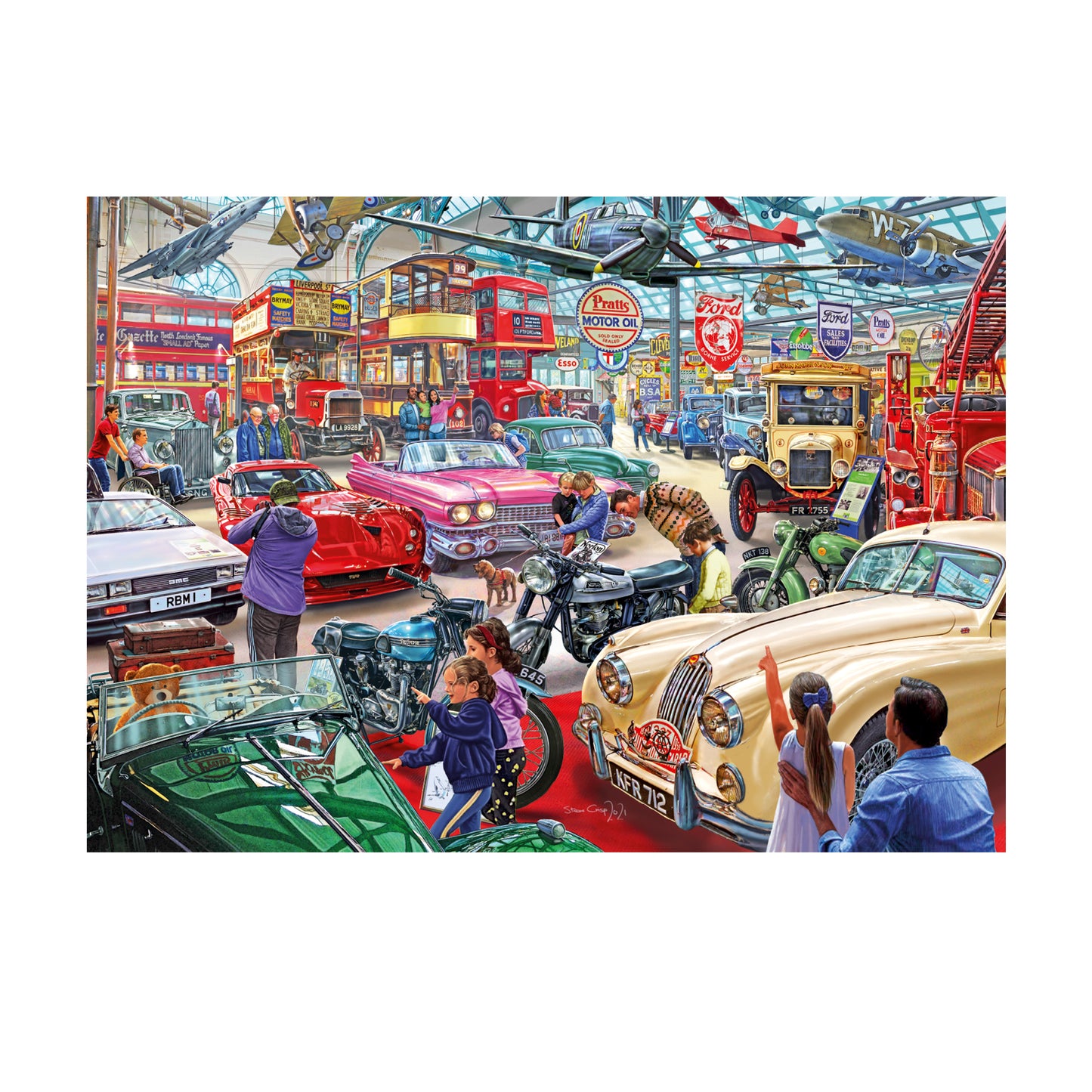 Falcon - The Transport Museum (1000 pieces)