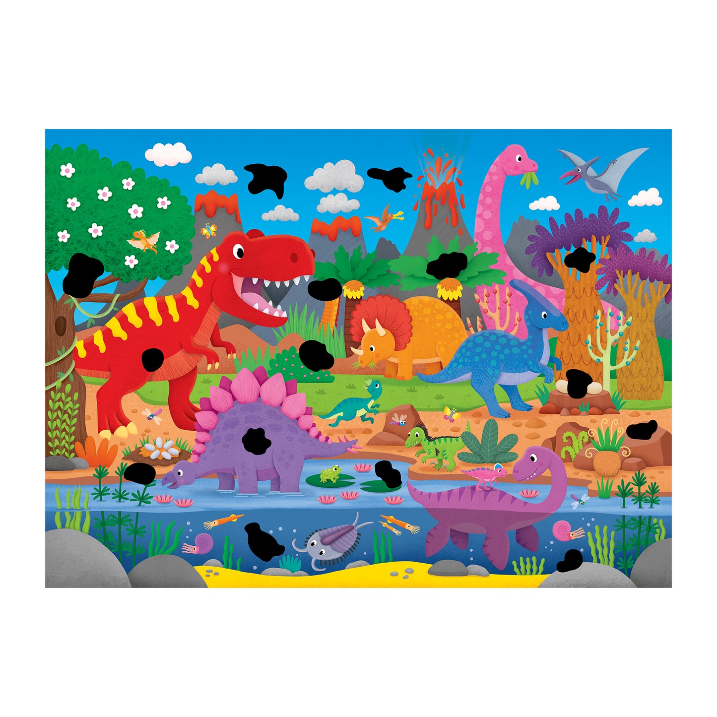 Magic Puzzle: Dinosaurs