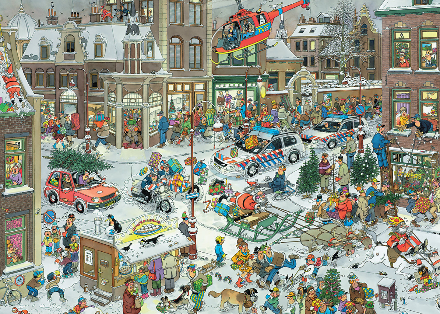Jan van Haasteren - Kerstmis (1000 stukjes)