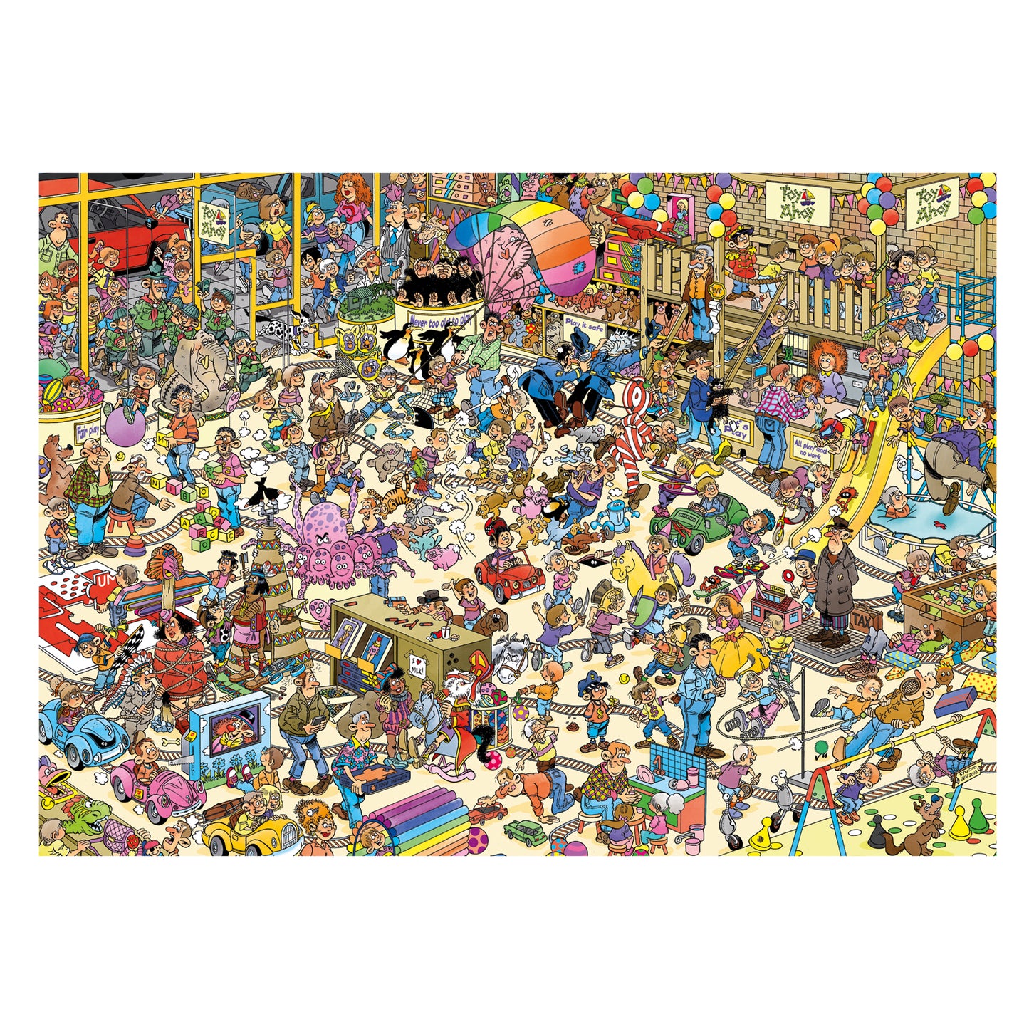 Jan van Haasteren - The Toy Shop (1000 pieces)