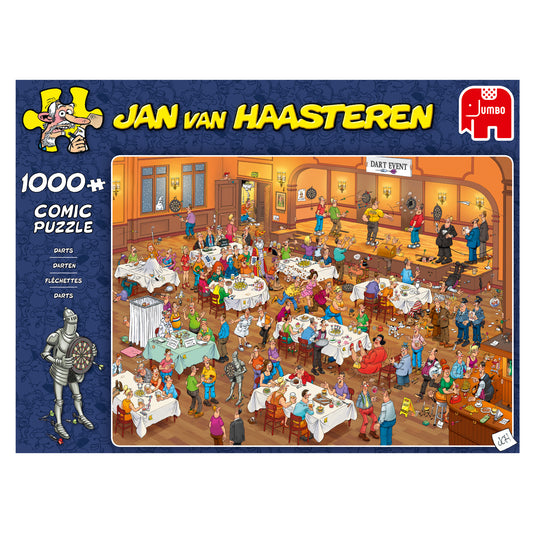 Jan van Haasteren - Darts (1000 pieces) - product image - Jumboplay.com