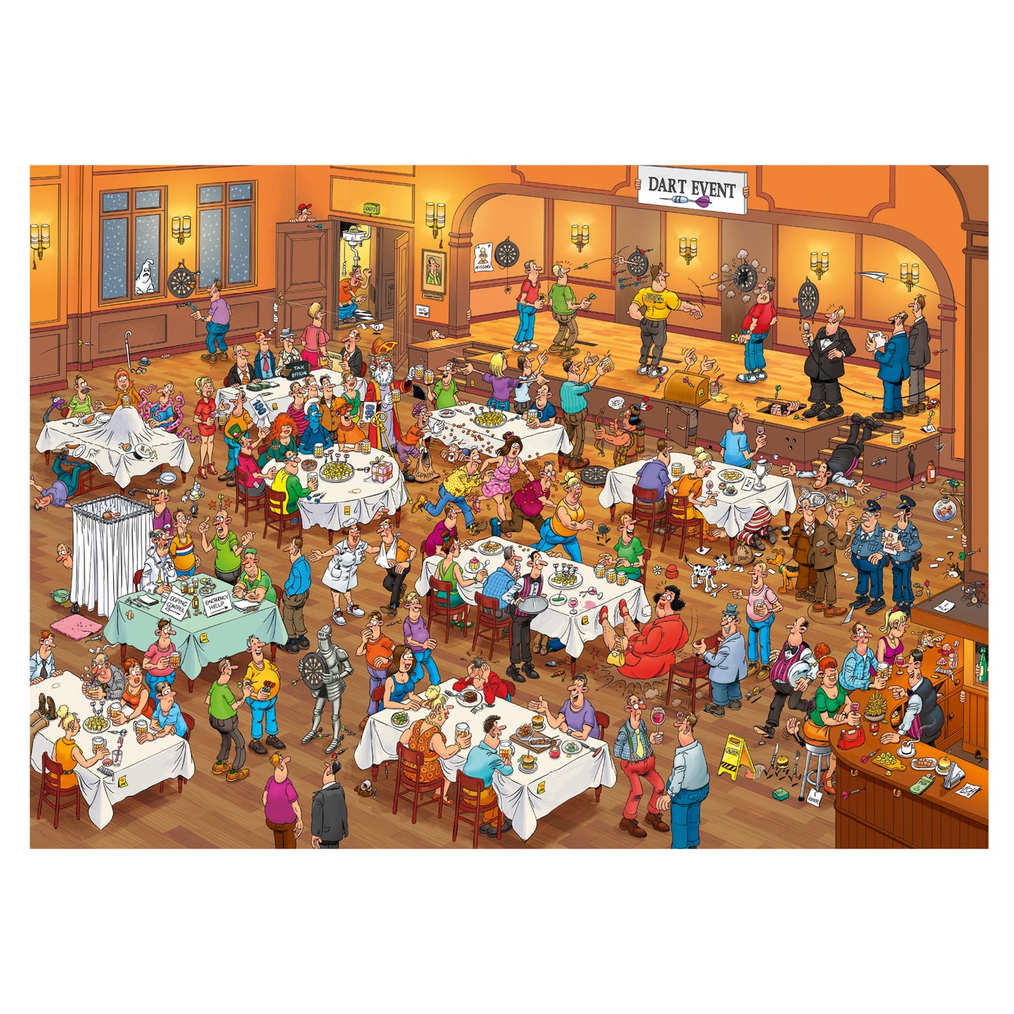 Jan van Haasteren - Darts (1000 pieces)