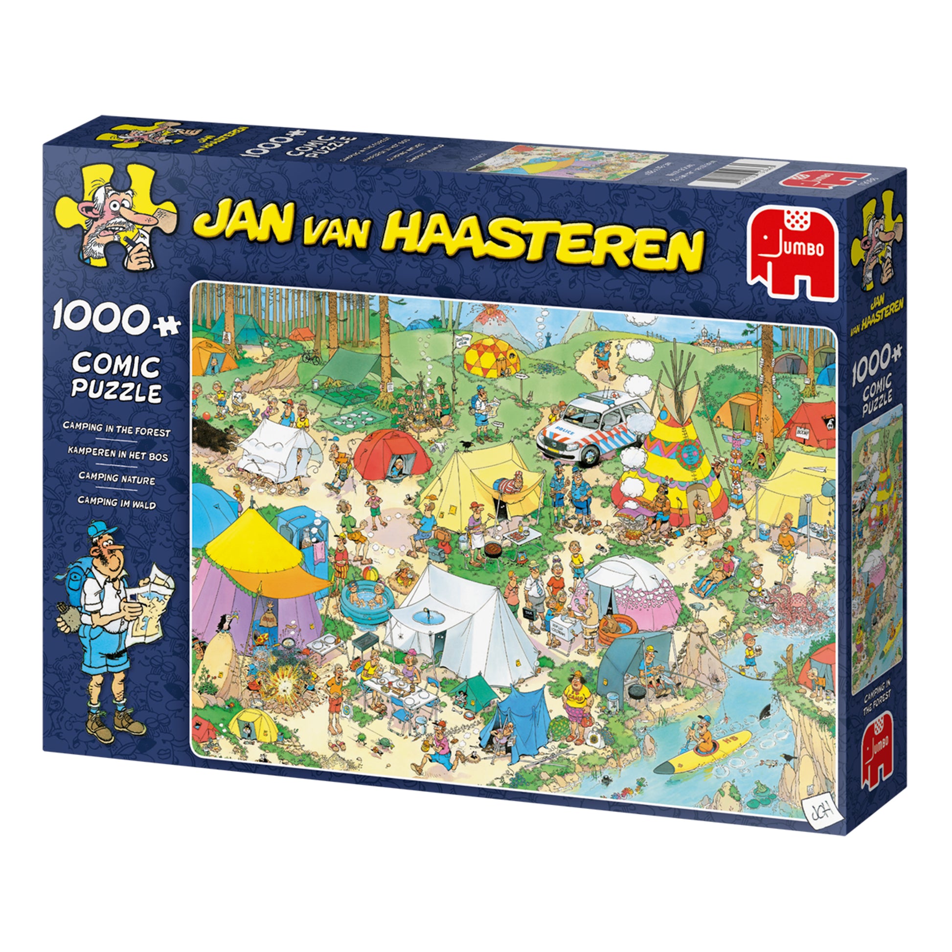 JvH Camping in the Forest (1000 pieces) - product image - Jumboplay.com