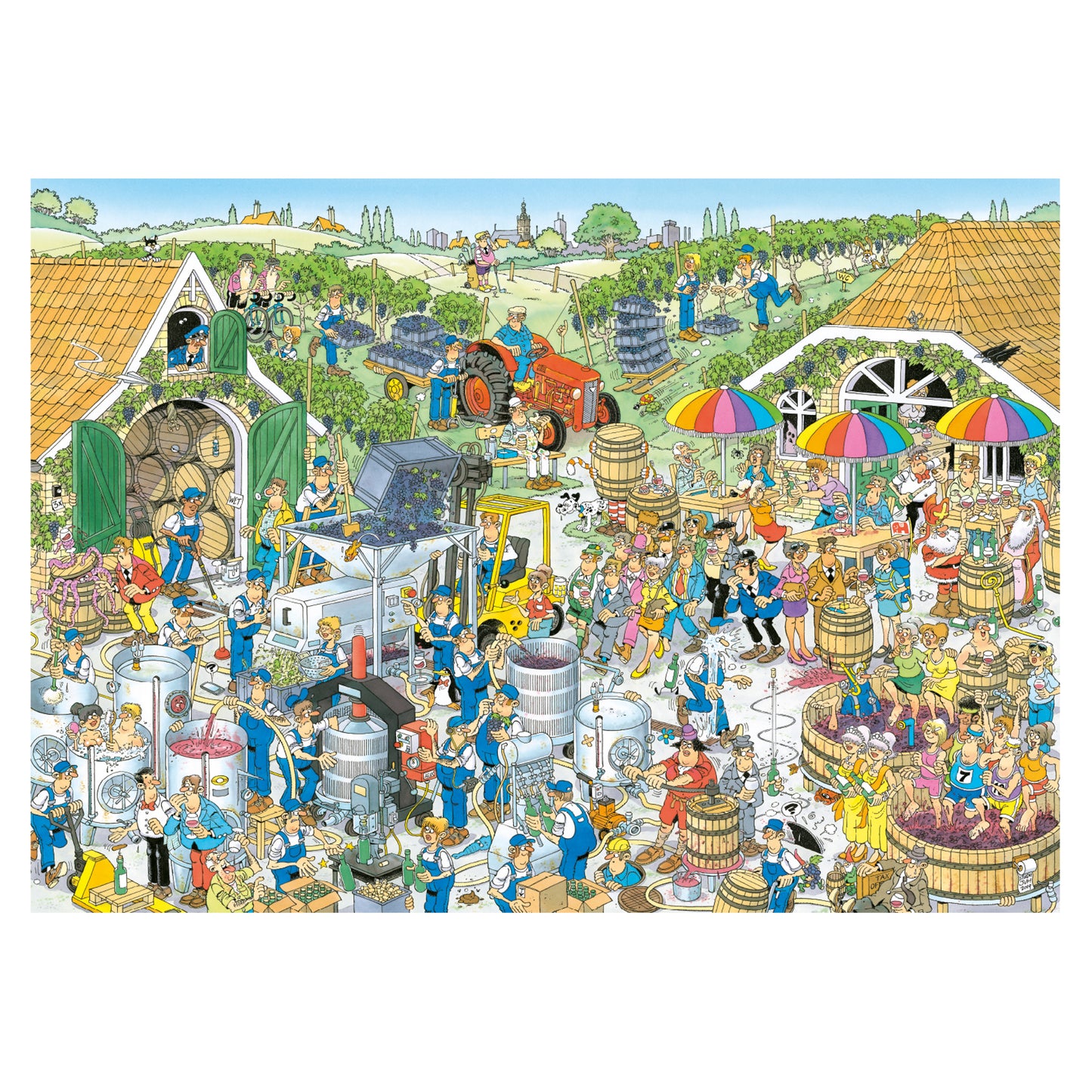 Jan van Haasteren - Exploitation vinicole (1000 pièces)