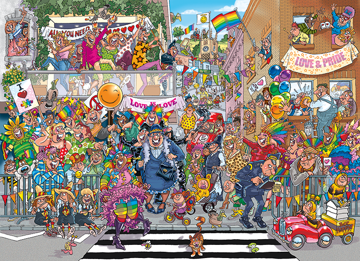 Wasgij Original 34 - A Piece of Pride! (1000 pieces)