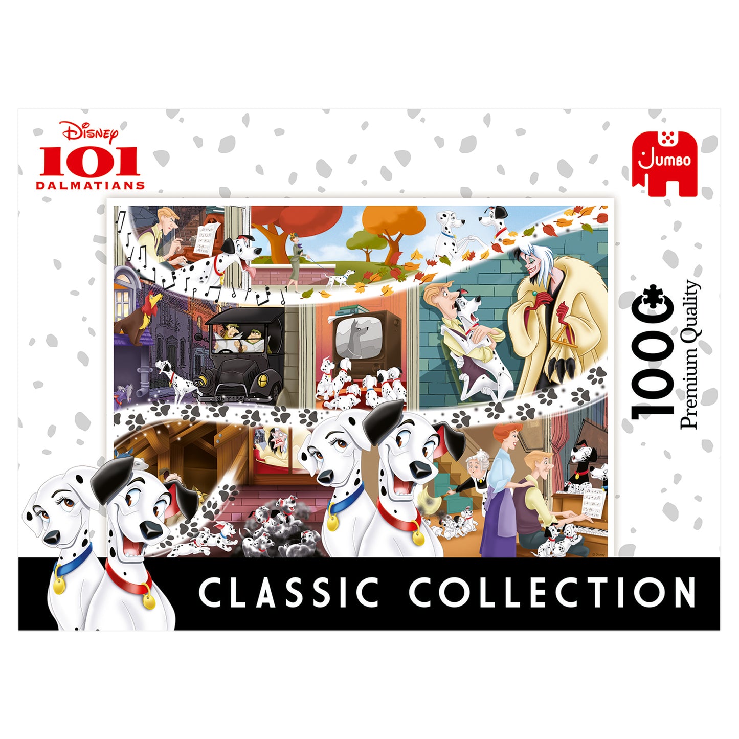 **Disney Classic Collection 101 Dalmatians 1000pcs - product image - Jumboplay.com