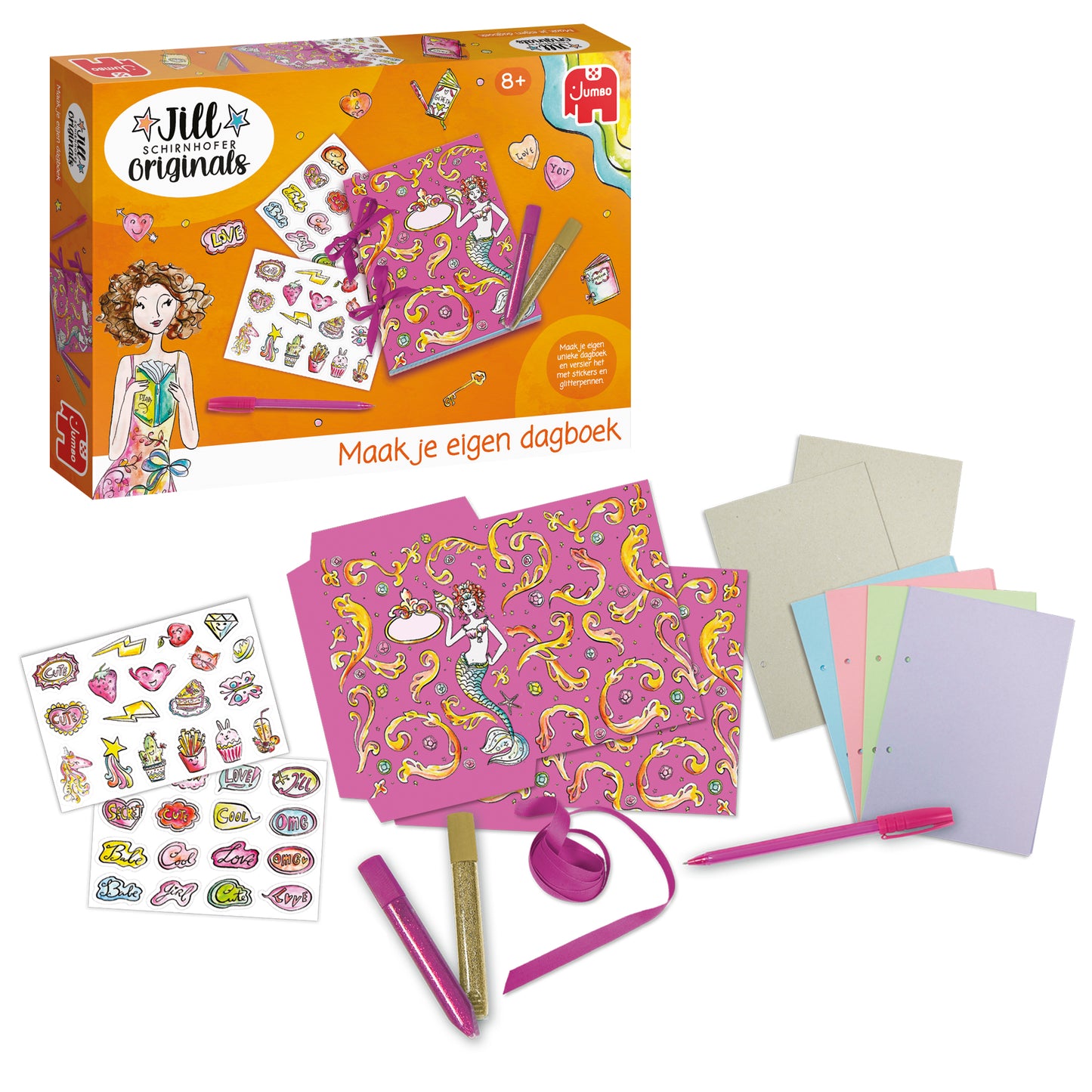 Maak je eigen dagboek - Jill