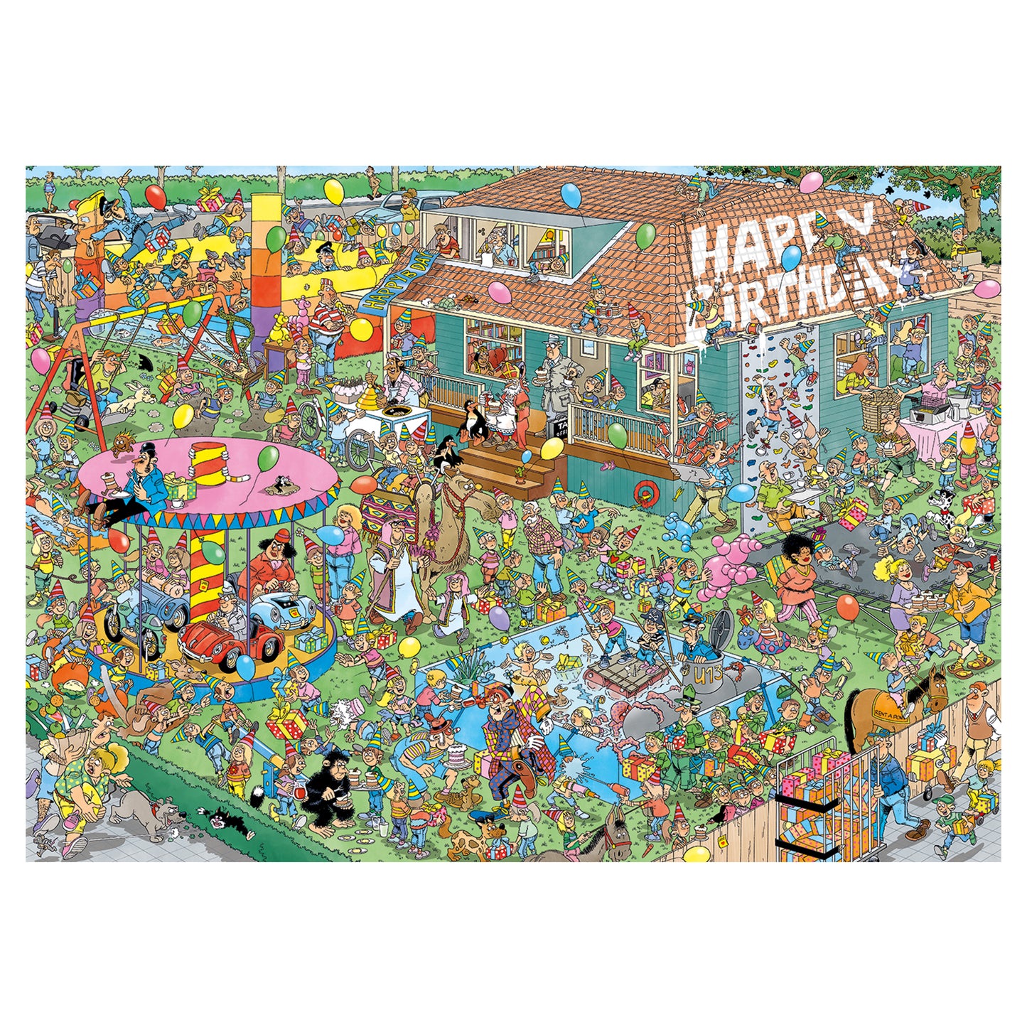 Jan van Haasteren - Children's Birthday Party (1000 pieces)