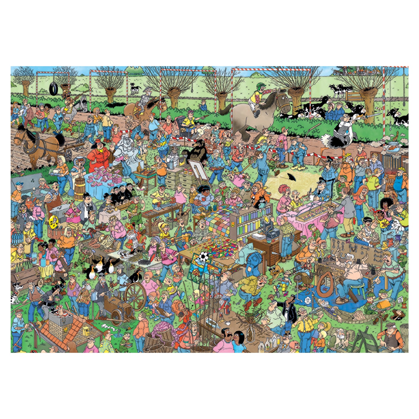 Jan van Haasteren - The Dutch Craft Market (1000 pieces)