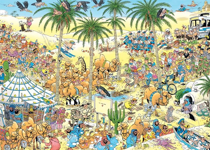 JvH L’oasis (1000 pièces)