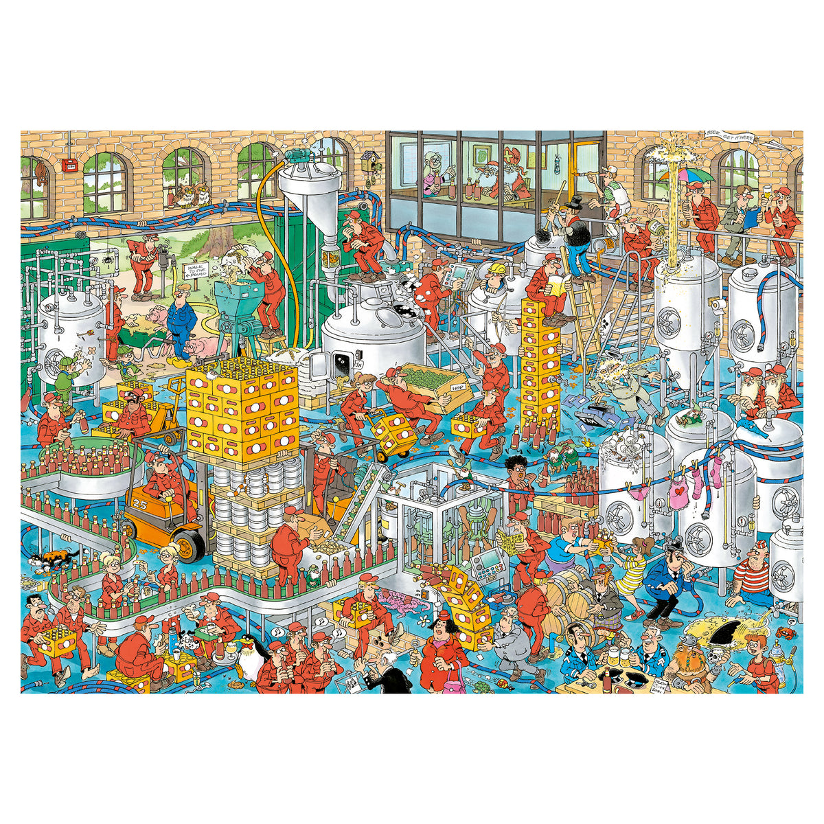 Jan van Haasteren - La brasserie artisanale (1000 pièces)