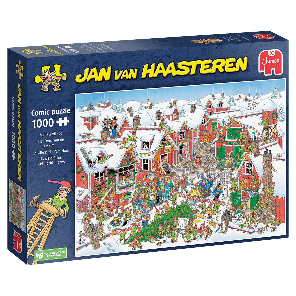 NEW JUMBO 2024 JVH ** SANTA'S FACTORY ** Jan Van Haasteren 1000 piece Jigsaw Puzzle