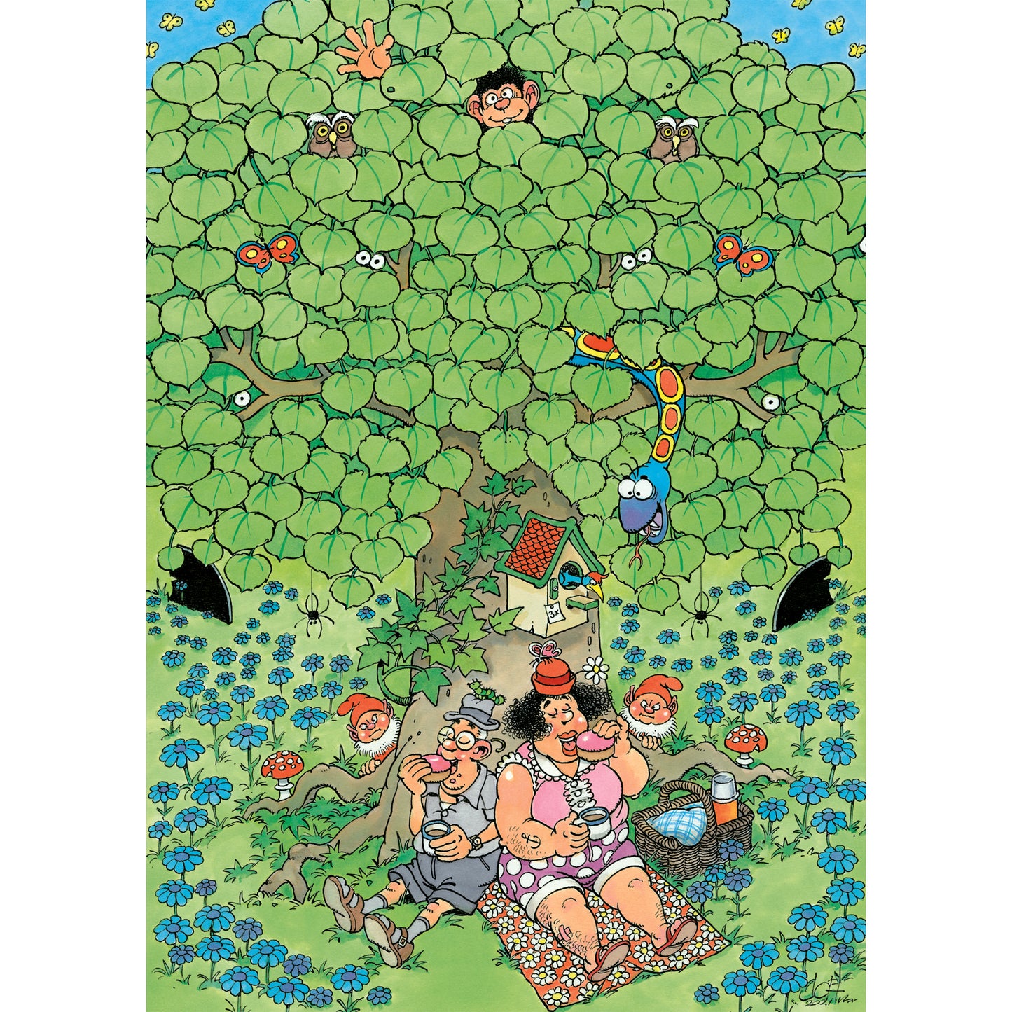 Jan van Haasteren Expert 2 - Enjoying a Picnic (500 pieces)