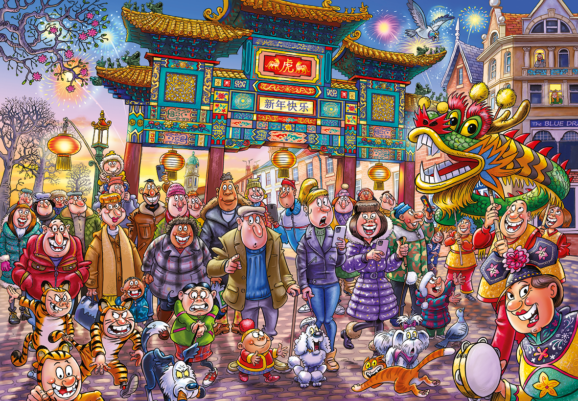 Wasgij Original 39 - Chinese New Year! (1000 pieces)