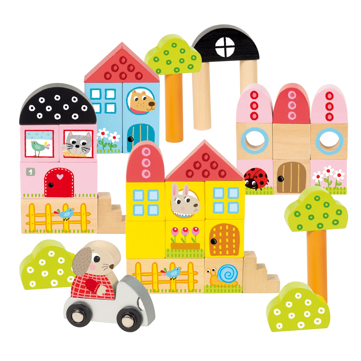 Goula - Pack Construcciones 40 Pcs