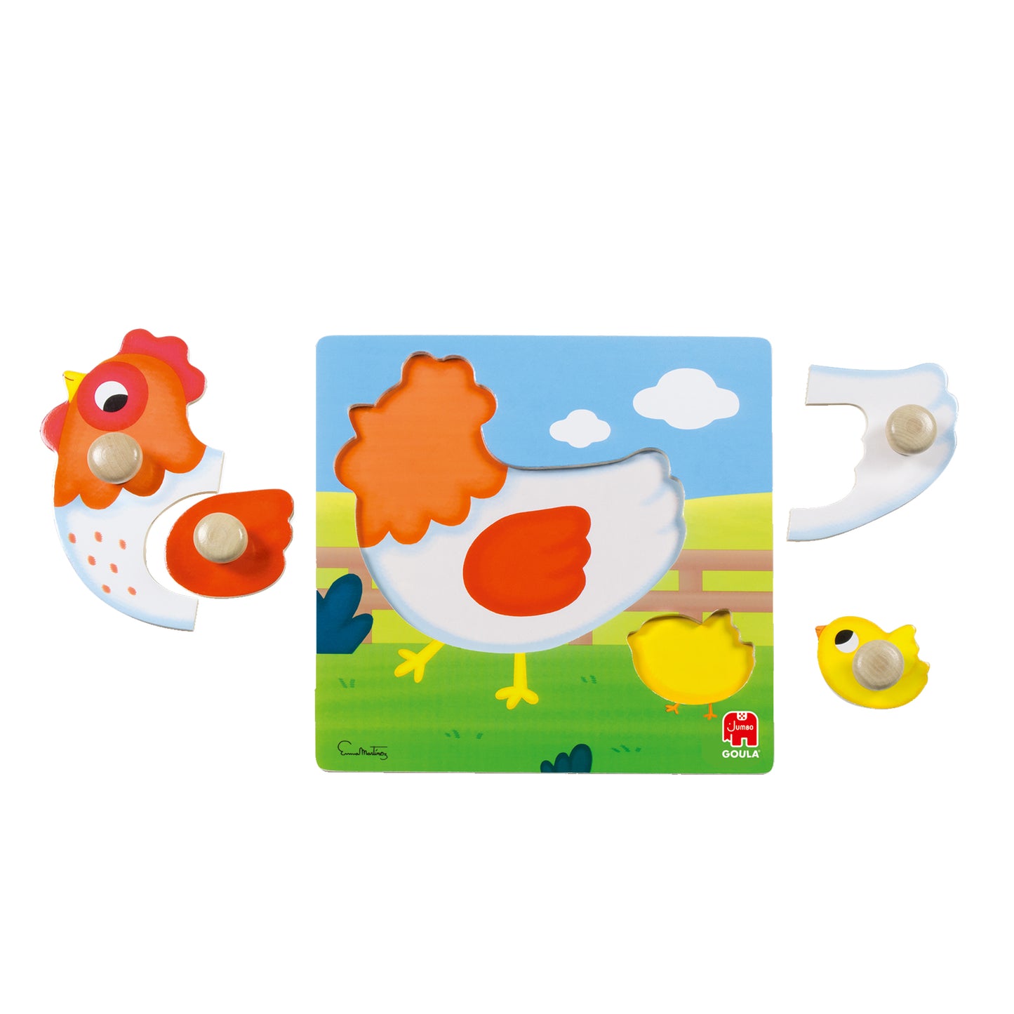 Goula - Puzzle Gallina