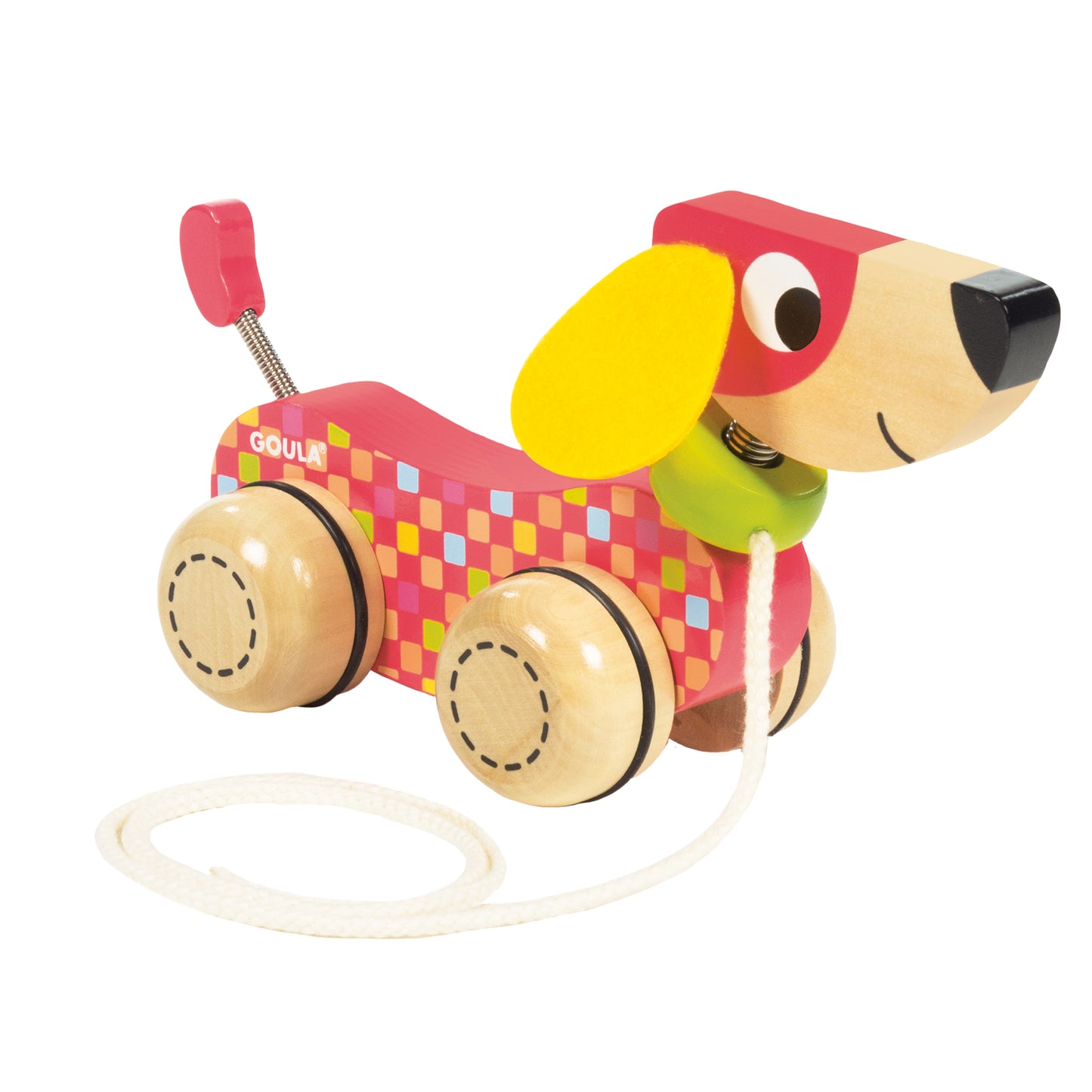 Goula - Pull-along Dog