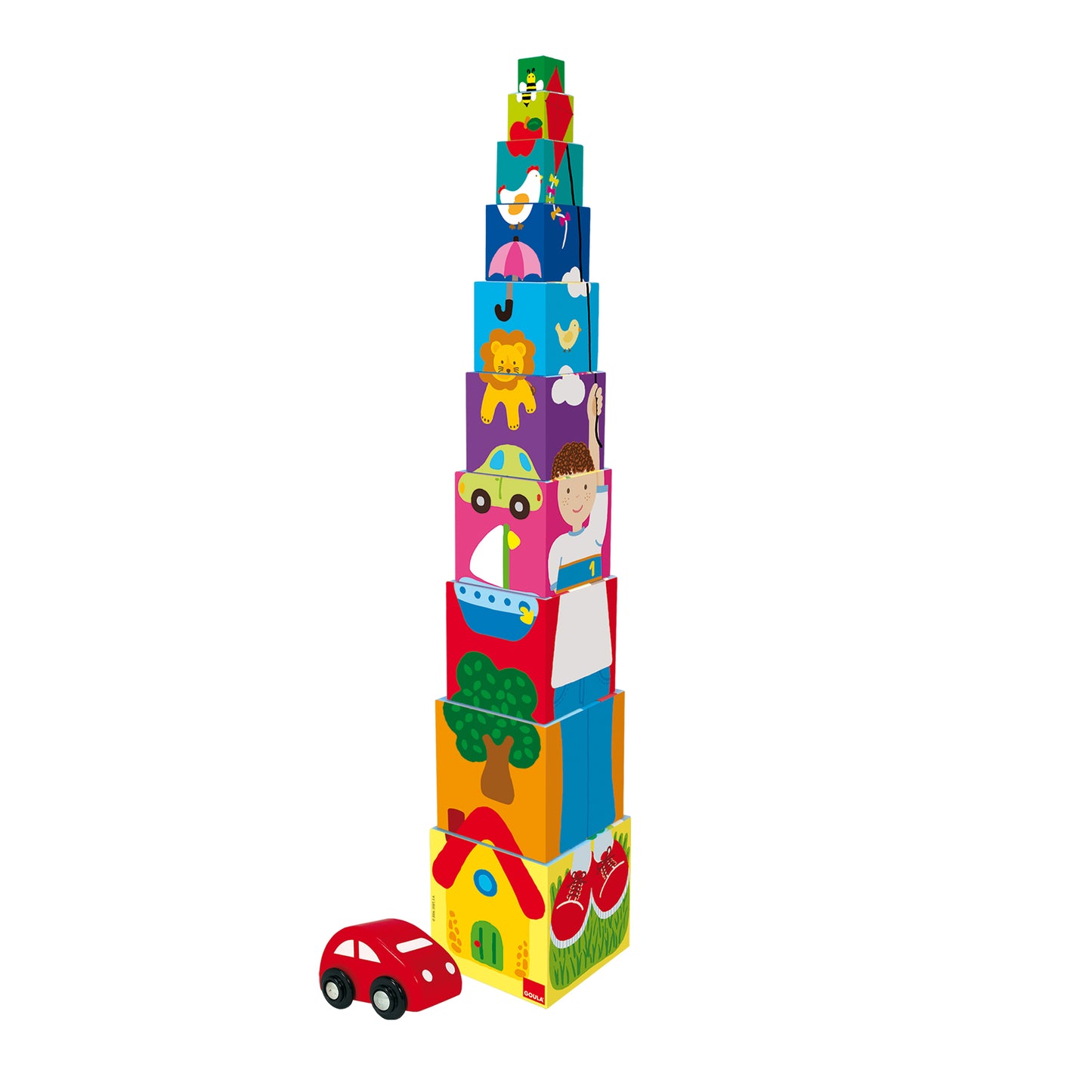 Goula - Cubos Apilable Coche