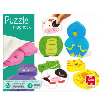 Magnetic Interchangeable Animals Puzzle - product image - Jumboplay.com