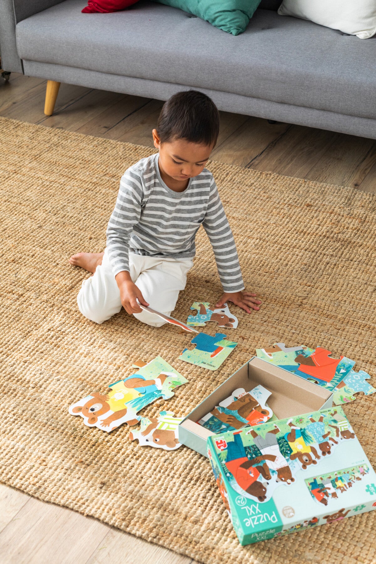 Goula - Puzzle XXL Famille d'Ours