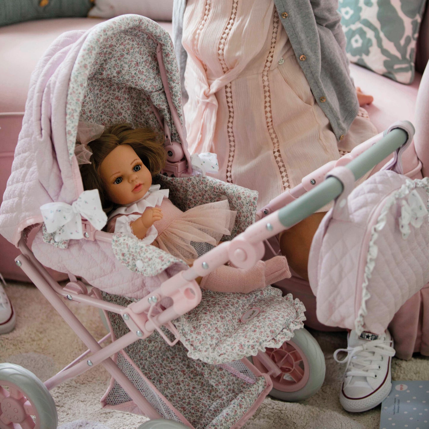 La Nina - Cuco con ruedas pequeño Violeta