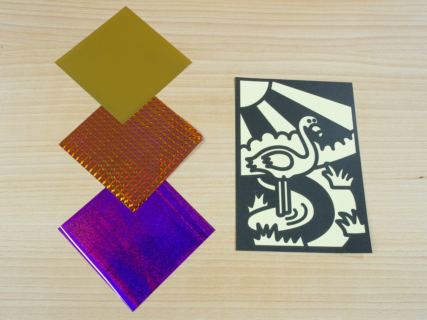 Arte con Papel Brillante