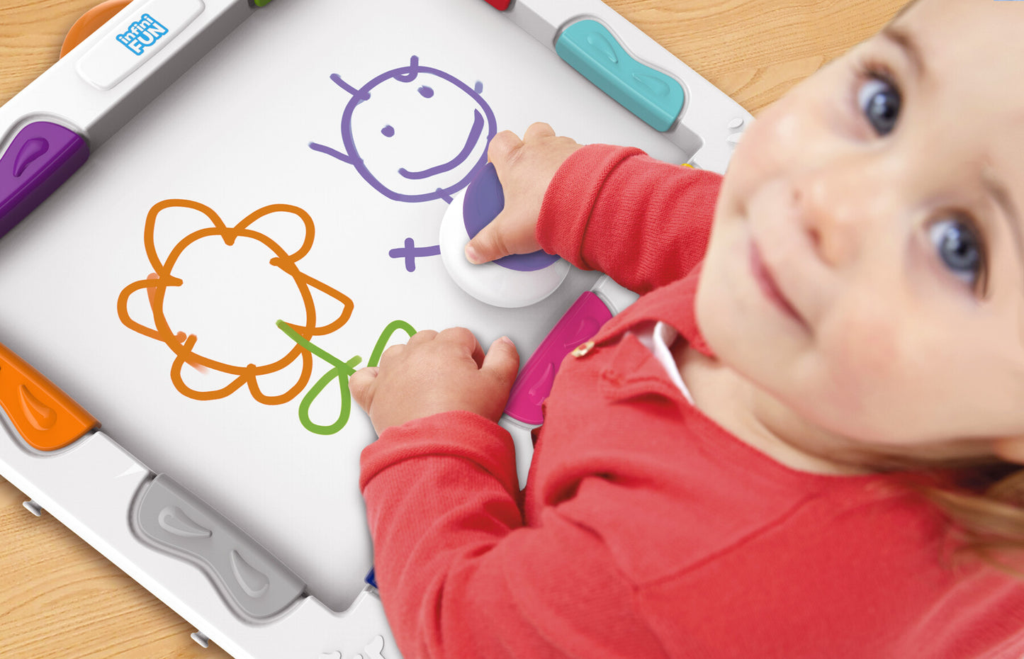 Mes Gribou'feutres (orange/vert/violet)