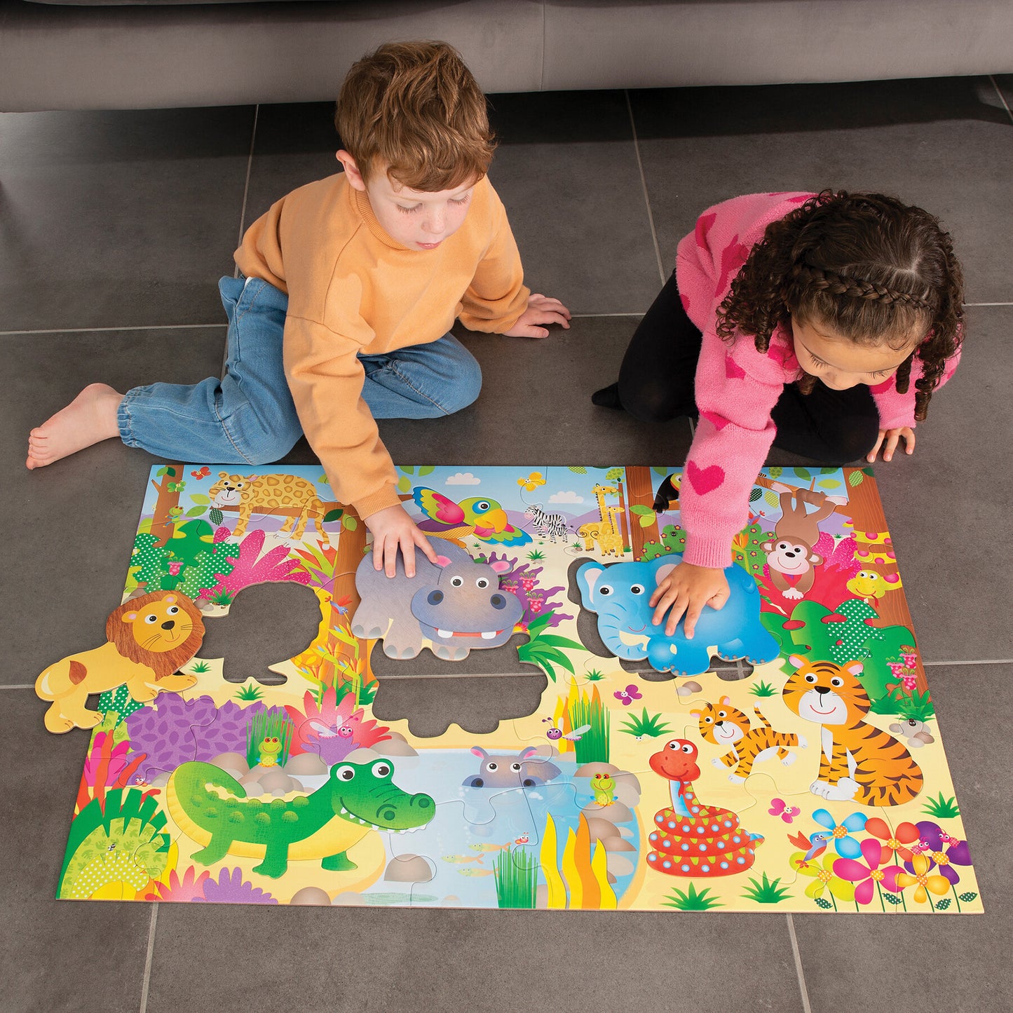 Giant Floor Puzzle: Jungle