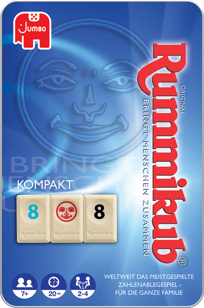 Original Rummikub Kompakt in Metalldose