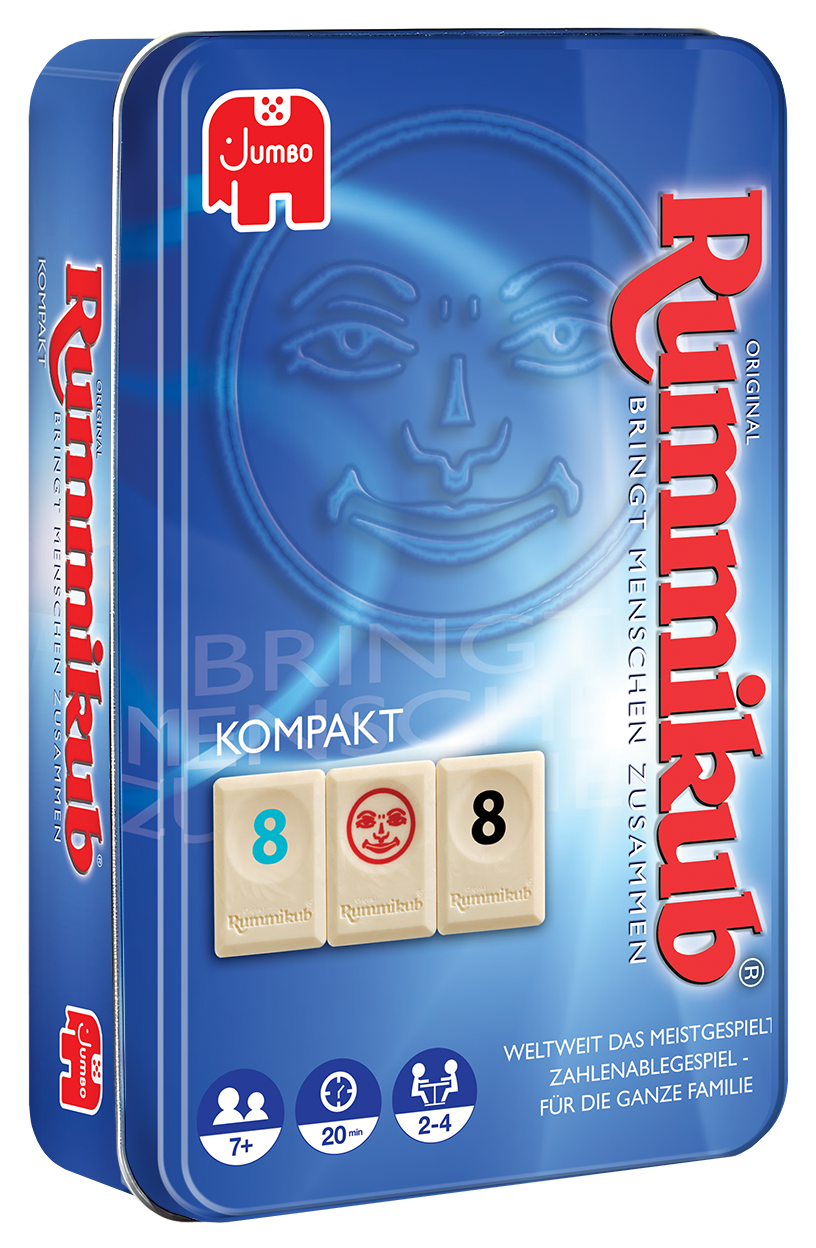 Original Rummikub Kompakt in Metalldose