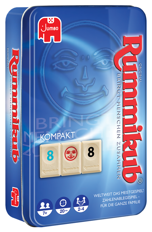 Original Rummikub Kompakt in Metalldose