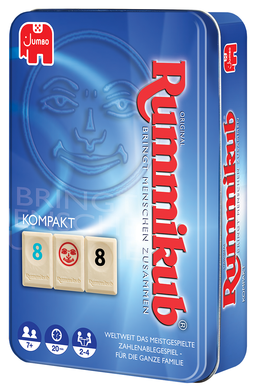 Original Rummikub Kompakt in Metalldose