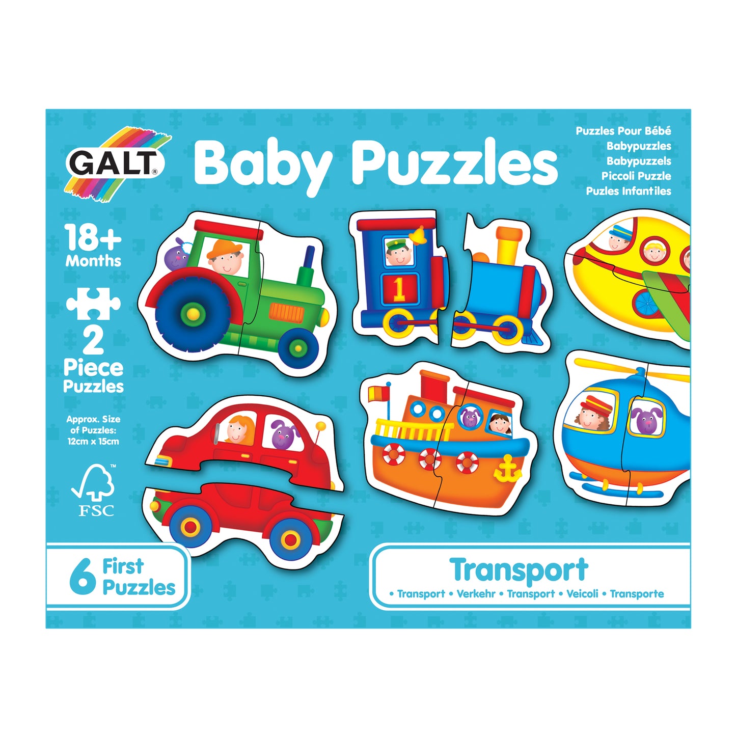 Baby Puzzles - Transport