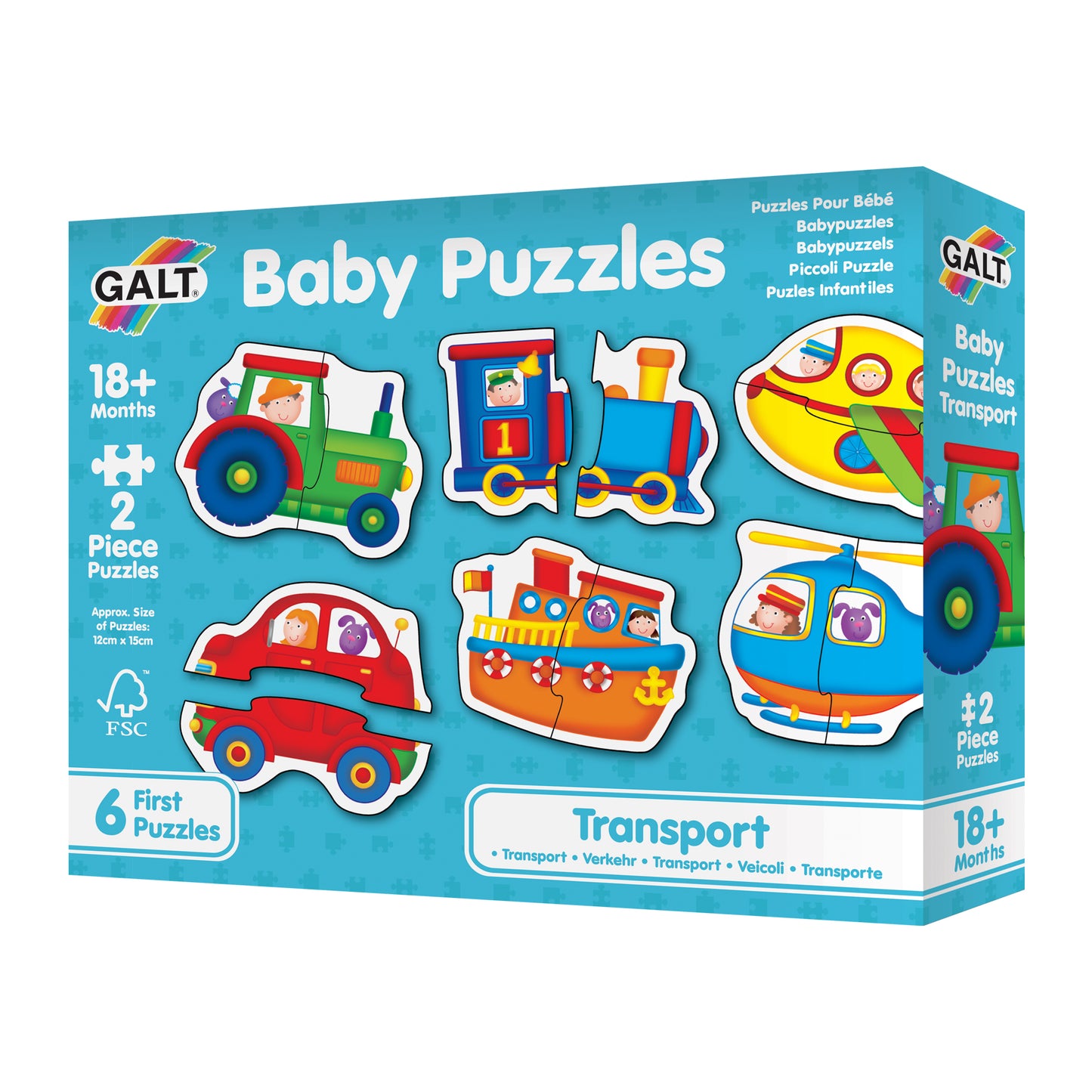 Baby Puzzles - Transport