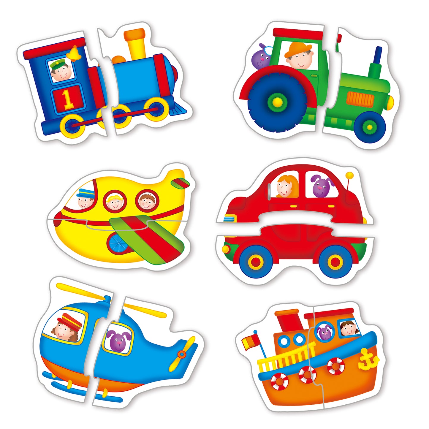 Baby Puzzles - Transport