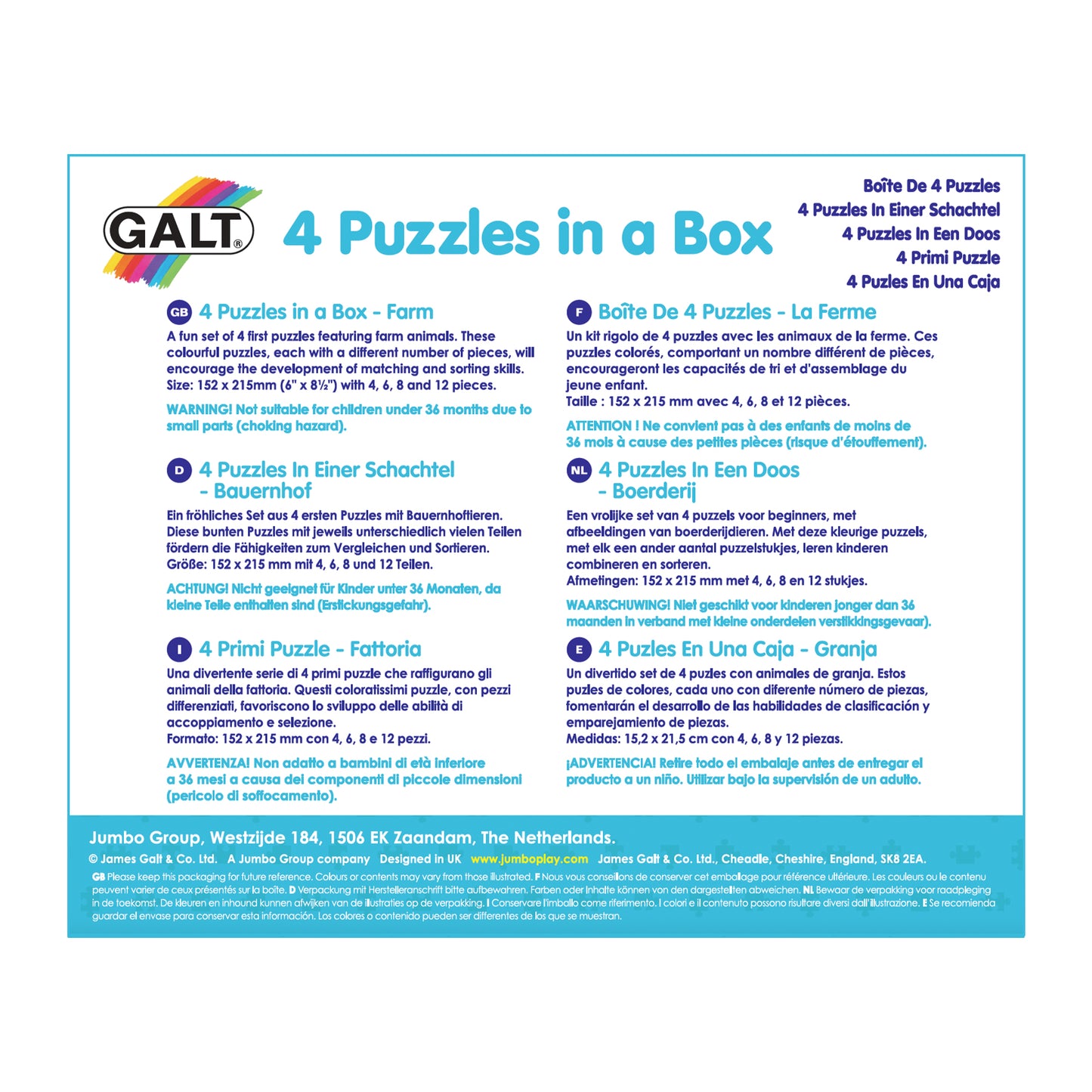 4 Puzzles in a Box - Farm