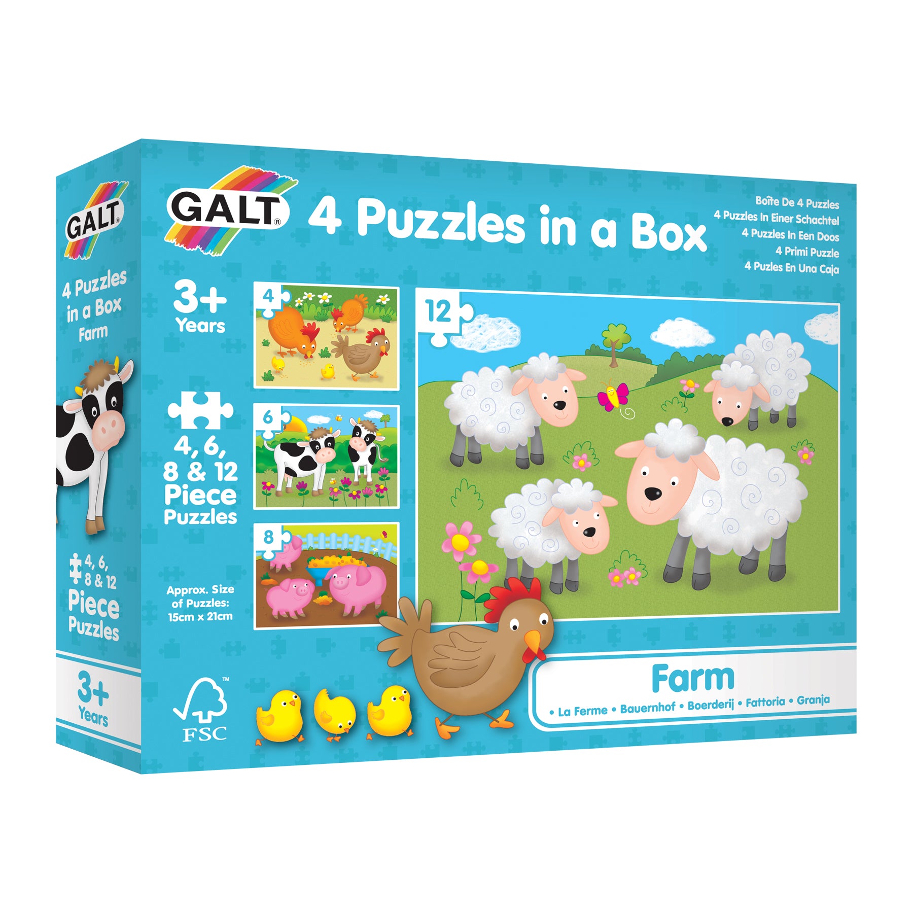 4 Puzzles in a Box - Farm