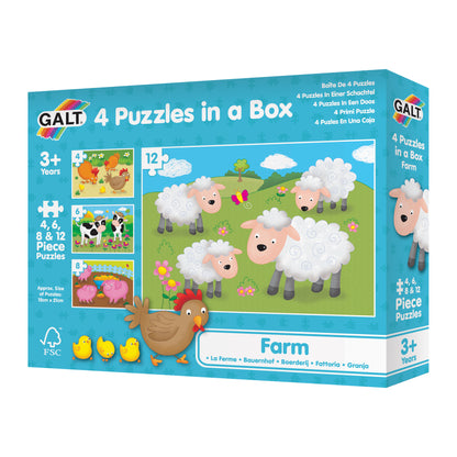 4 Puzzles in a Box - Farm