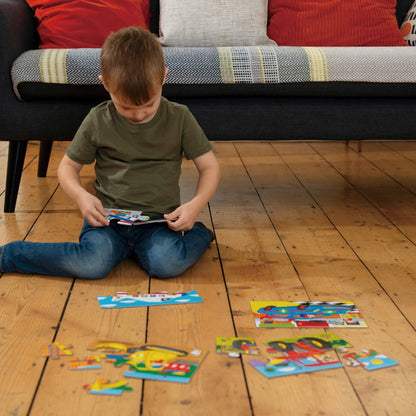 4 Puzzles in a Box - Vehicles