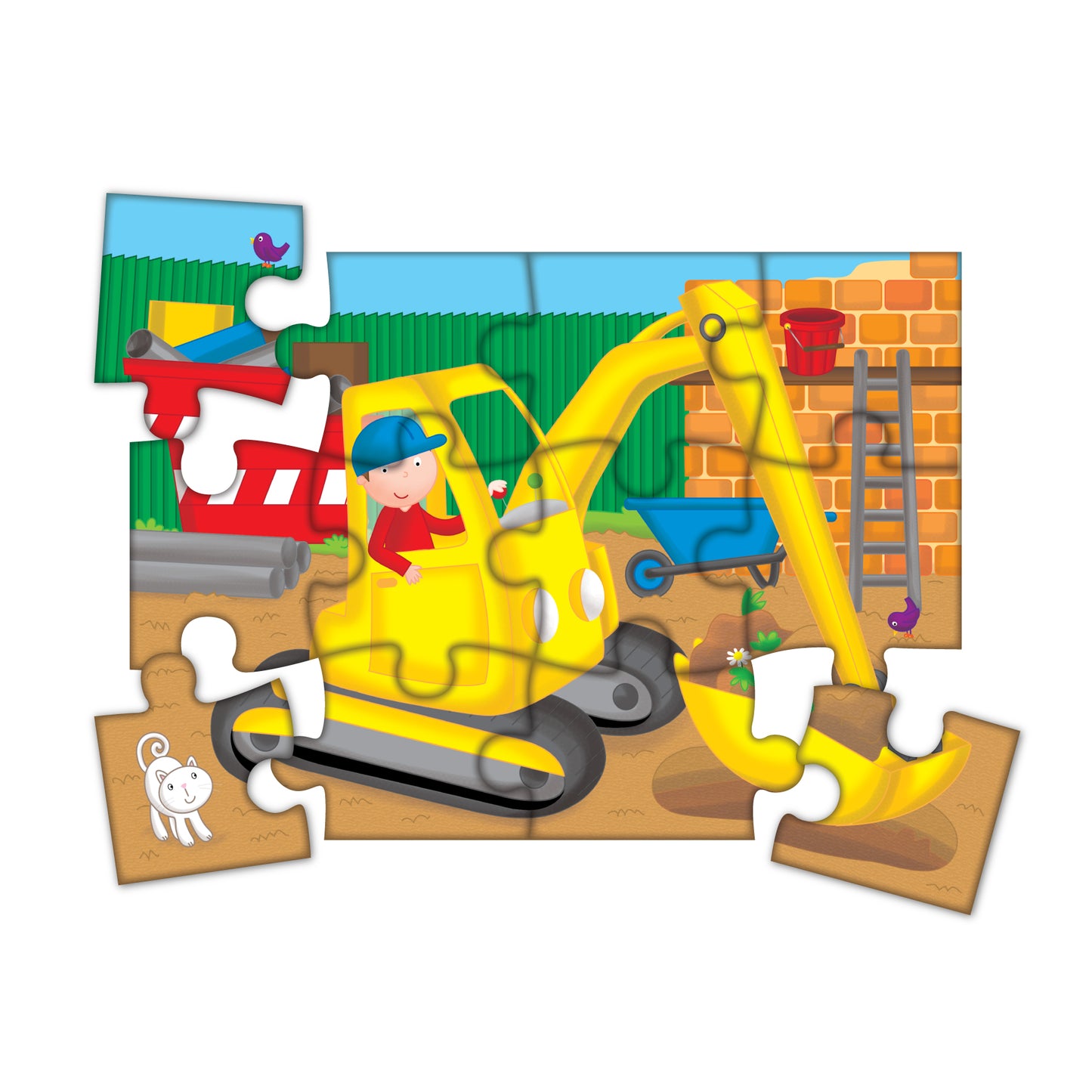 4 Puzzles in a Box - Vehicles