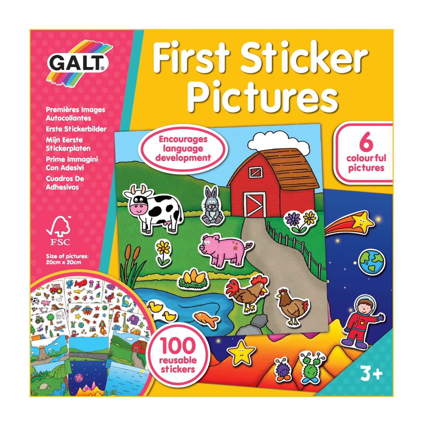 FIRST STICKER PICTURES