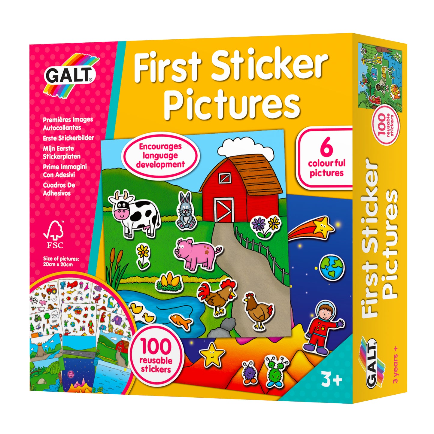 FIRST STICKER PICTURES