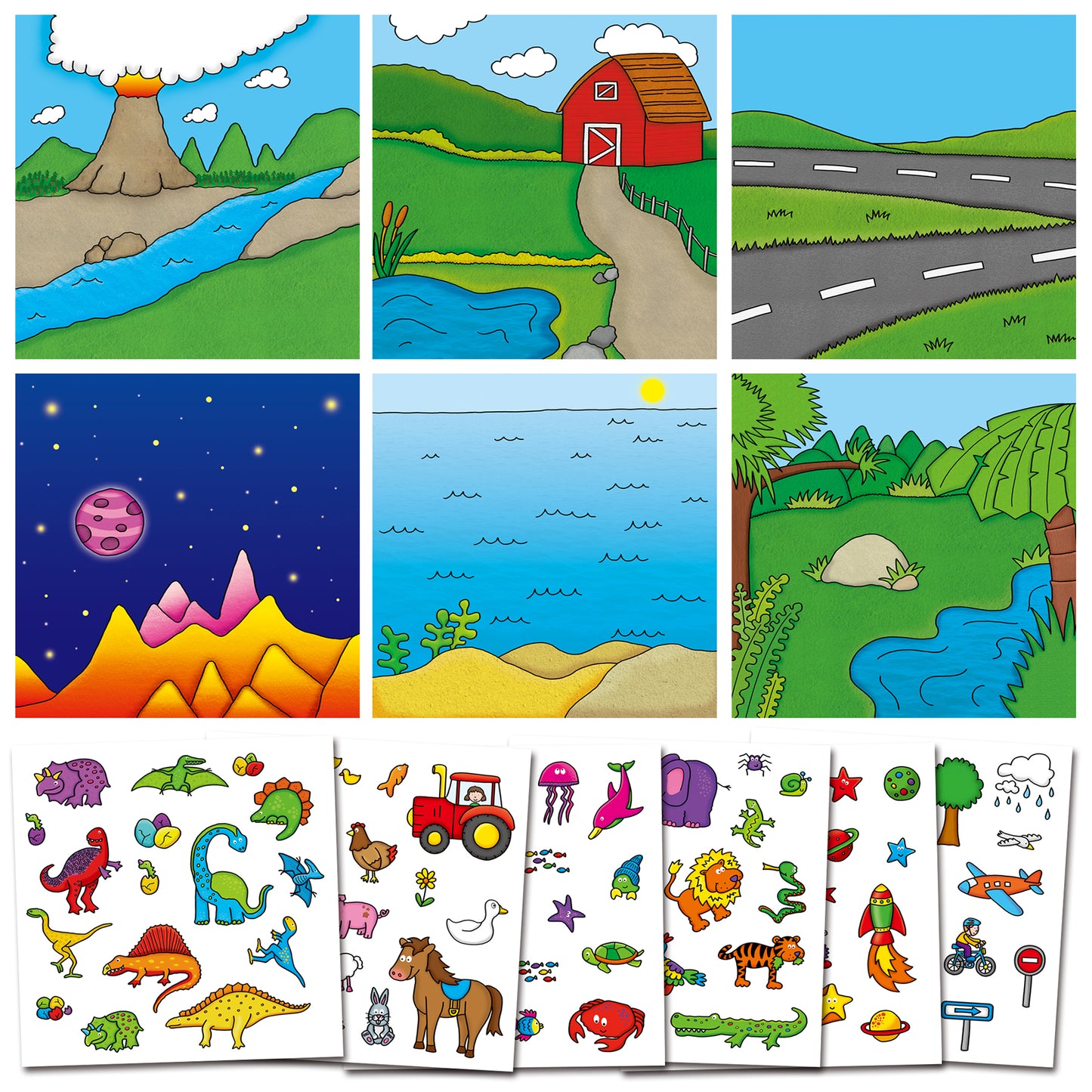 FIRST STICKER PICTURES