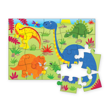 4 Puzzles in a Box - Dinosaurs