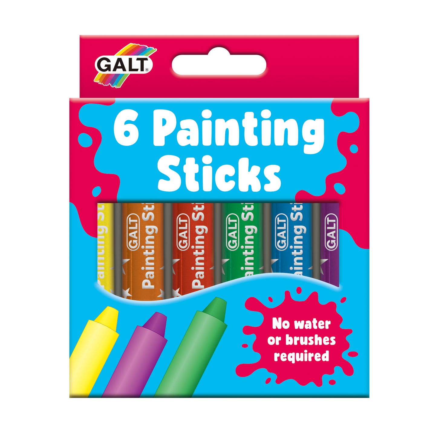 6 Painting Sticks