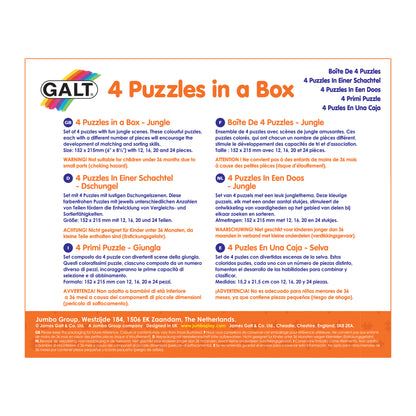 4 Puzzles in a Box - Jungle