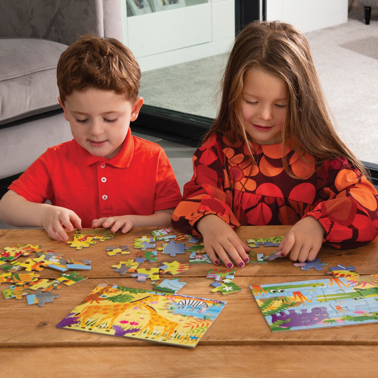 4 Puzzles in a Box - Jungle