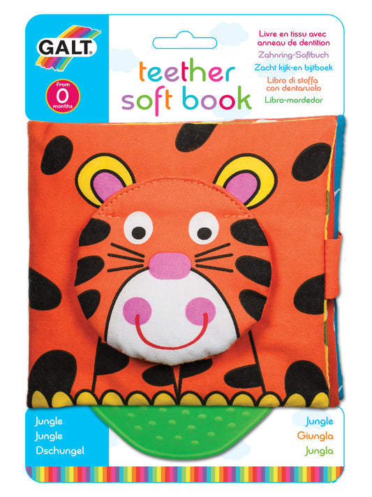 Teether Soft Book - Jungle