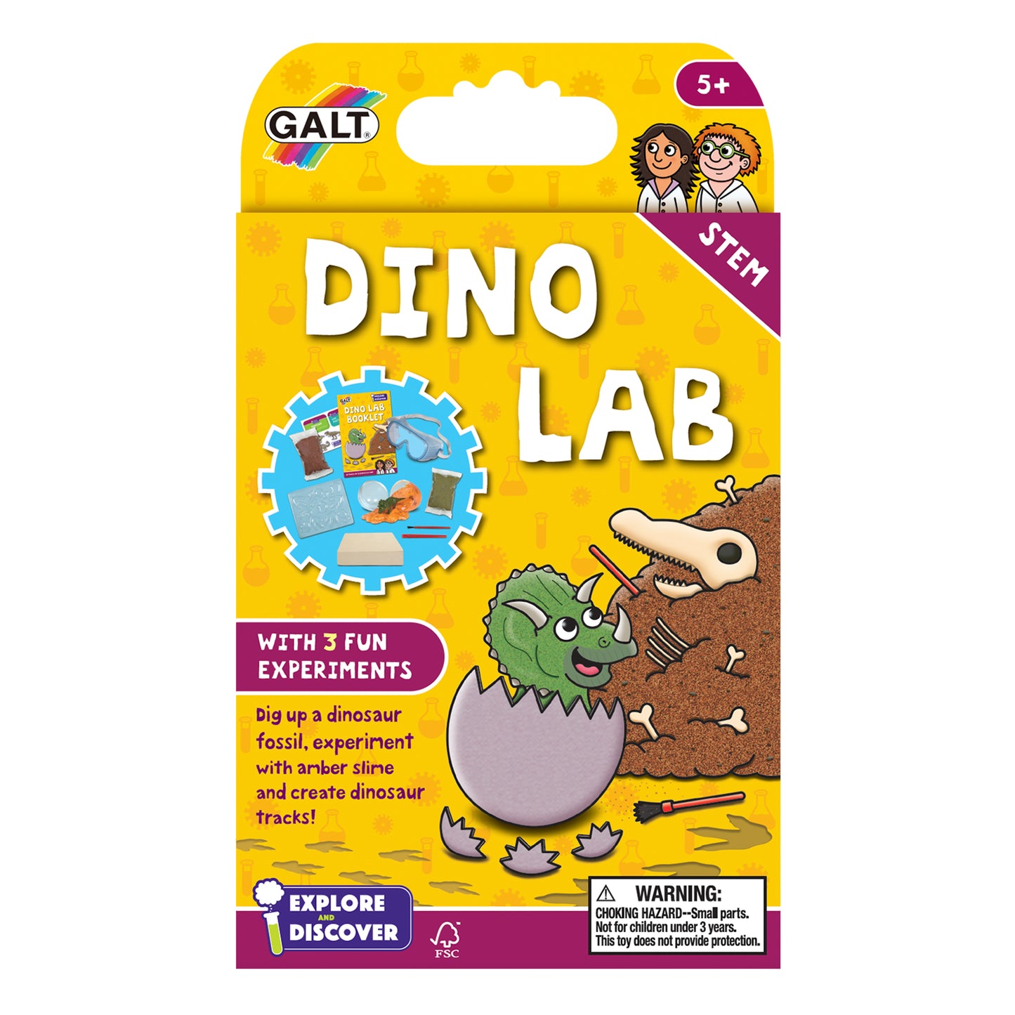 Explore and Discover - Dino Lab
